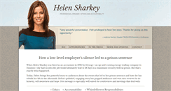 Desktop Screenshot of helensharkey.info