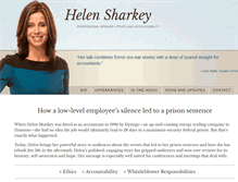 Tablet Screenshot of helensharkey.info